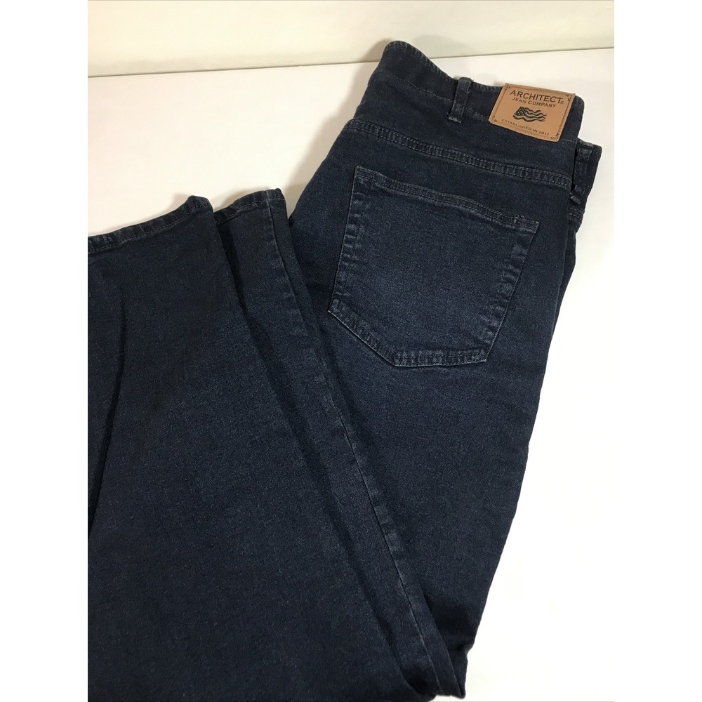 Architect Activeflex Mens 36 X 30 Medium Wash Straight Leg‎ Jeans